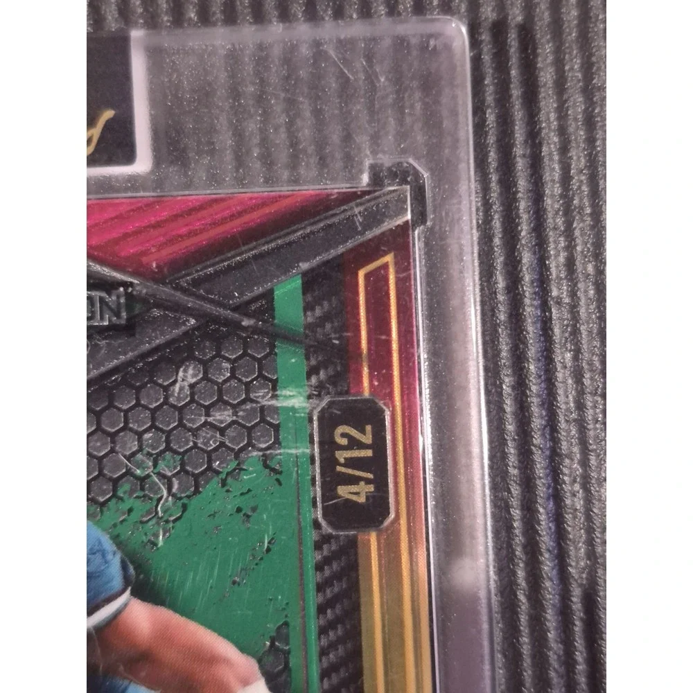 2024 Wild Card Alumination Jalen Hurts #BC-JH Rainbow /12 Eagles Super Bowl MVP